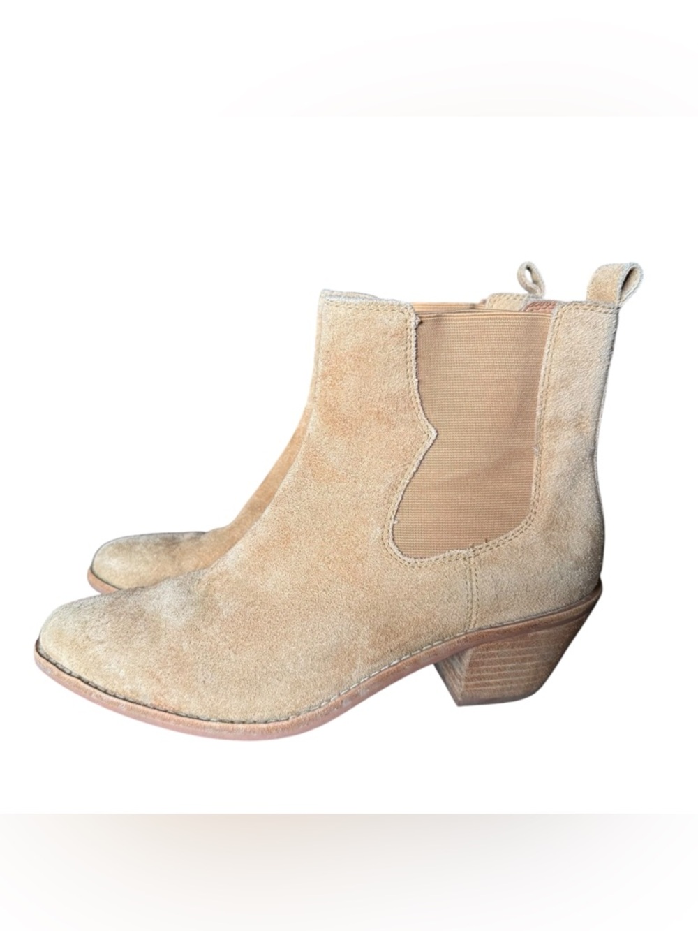Madewell The Watkin ankle boot leather suede size 8 toffee
Style No. NN023